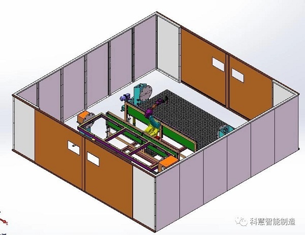 k1体育智能造作精品案例全解析：造冷设备焊接自动化工作站
